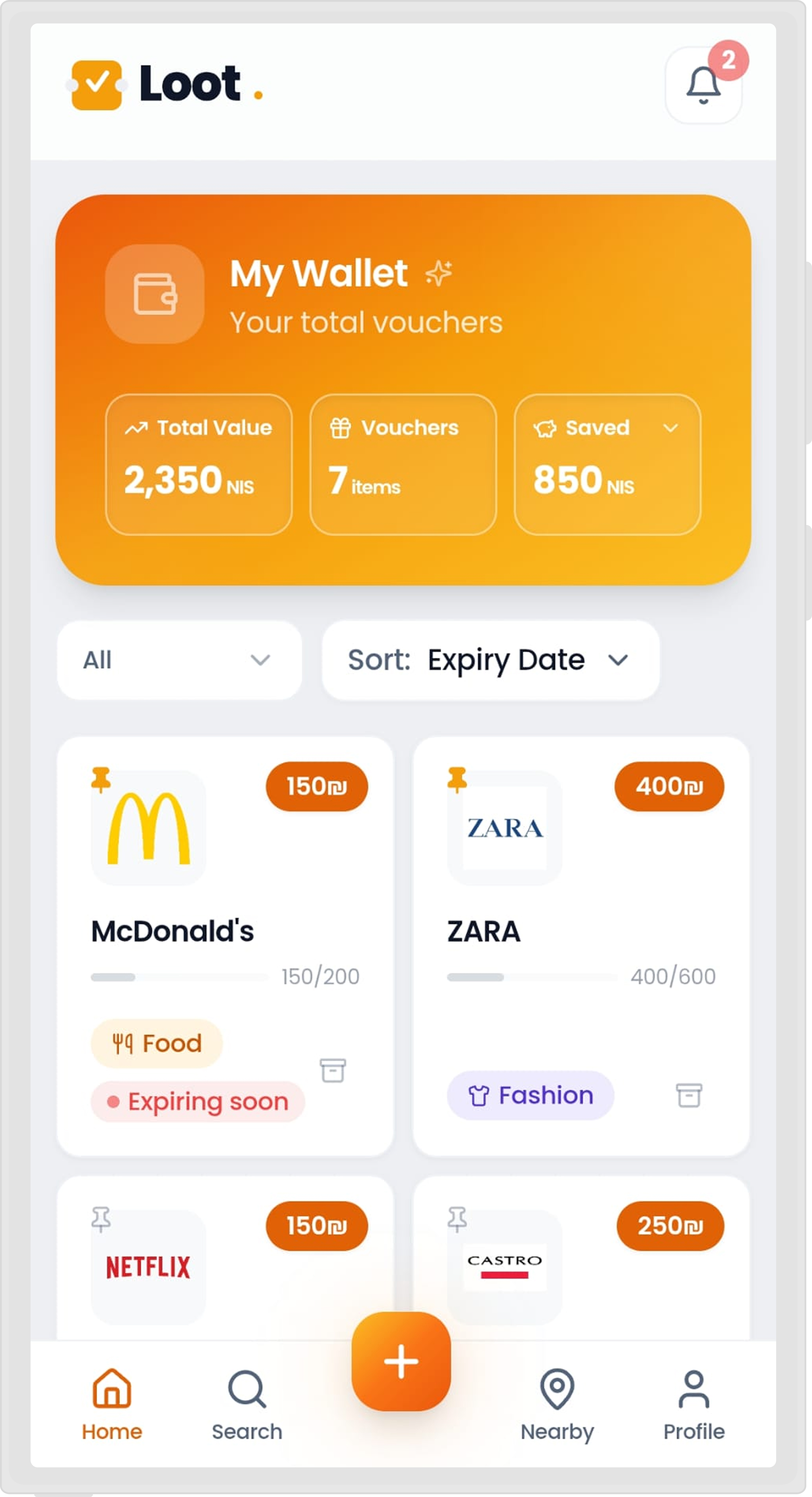 Full Mobile Experience: context sorting and provider tags live